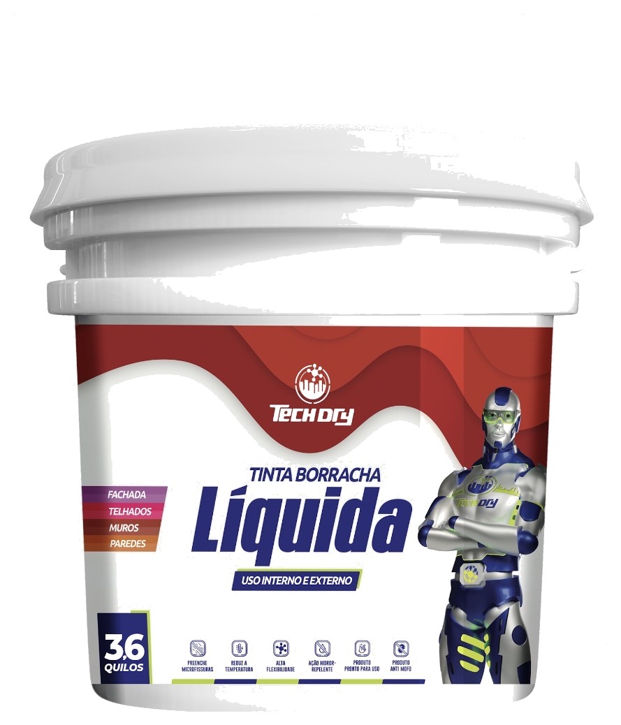 Tinta Borracha Líquida 3,6 KG