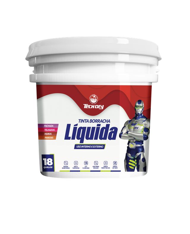 Tinta Borracha Líquida 18 KG