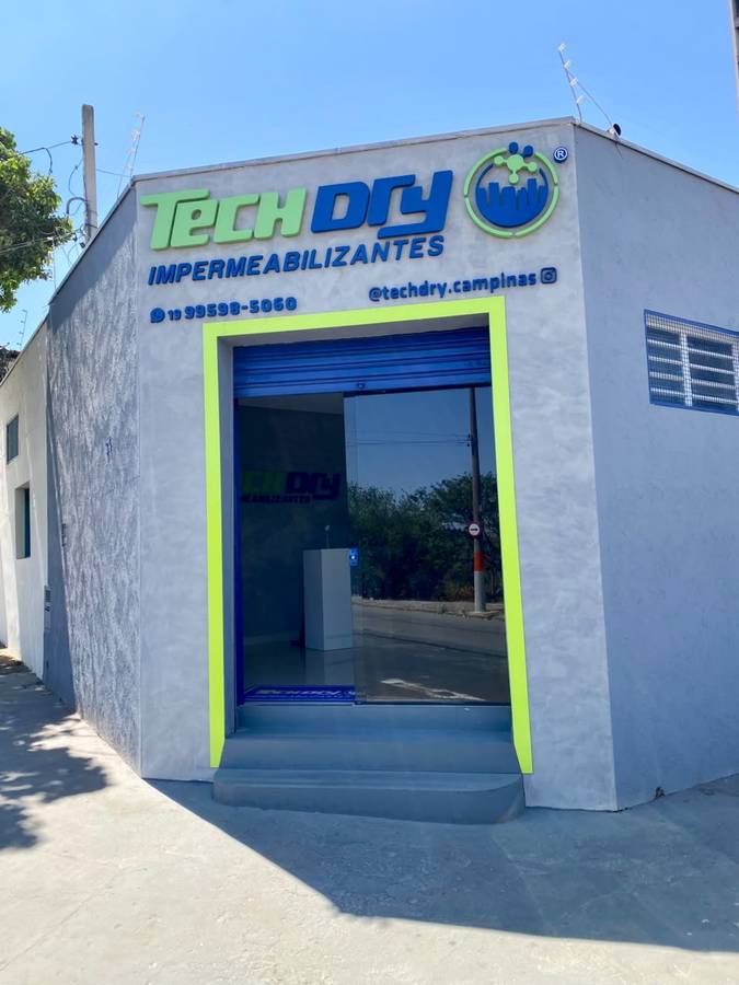 Fachada da loja TechDry Campinas