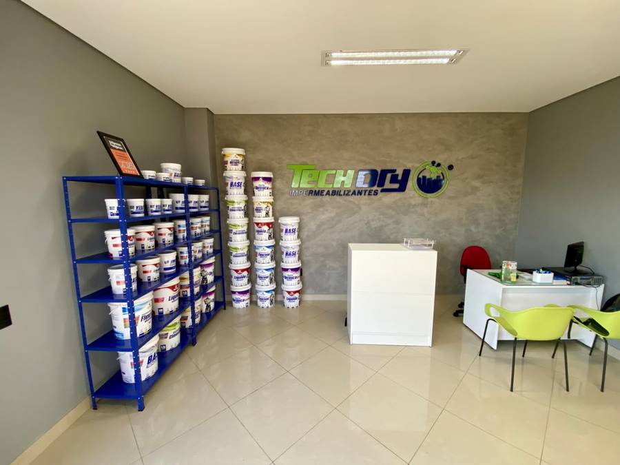 Recepção e showroom de produtos
